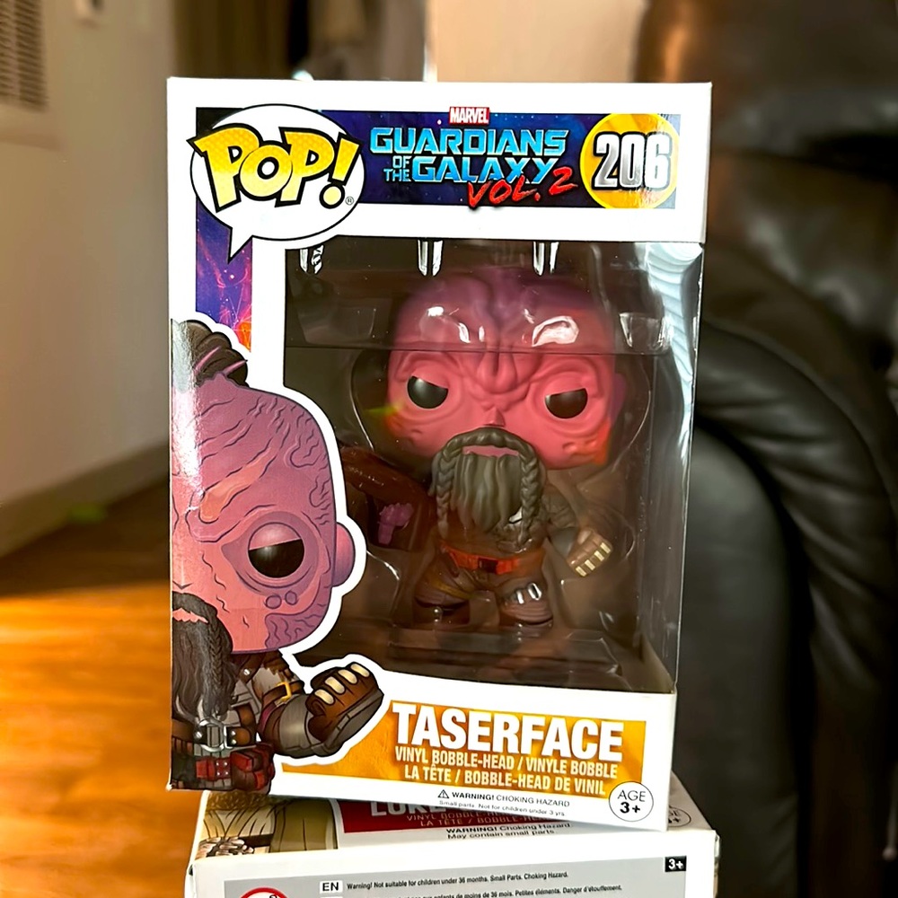 Funko Guardians of the Galaxy Vol. II 206 Taserface POP vinyl bobble-head